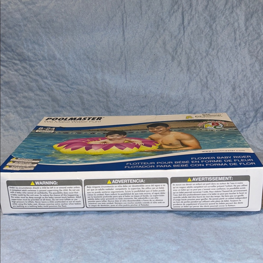 Poolmaster Flower Baby Rider 8/24 Months - Picture 8 of 11